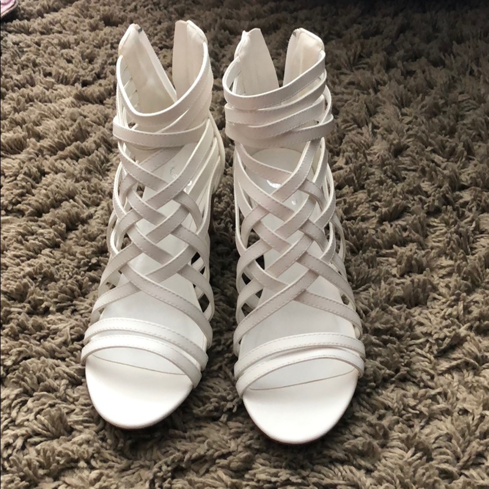 NEW JG strappy 2” wedges. never worn!